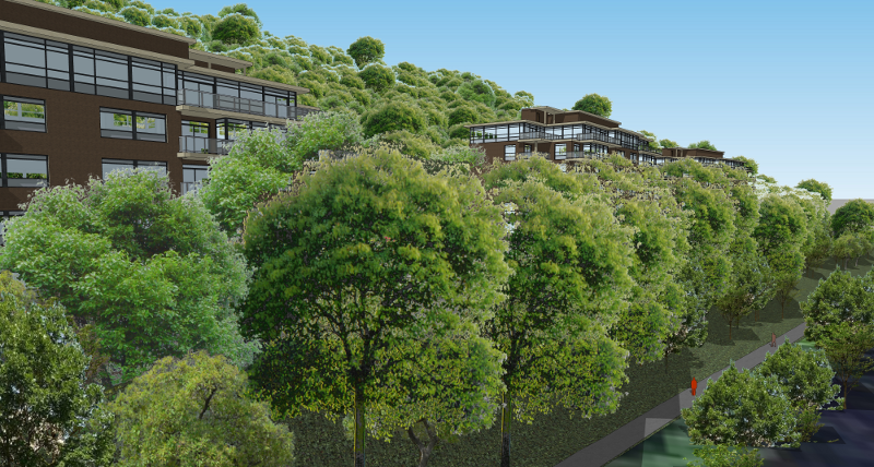 Latest rendering of 467 Charlton development (Image Credit: Lintack Architects)