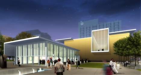 Artist's Rendition of the New Art Gallery of Hamilton exterior (Credit: Art Gallery of Hamilton)