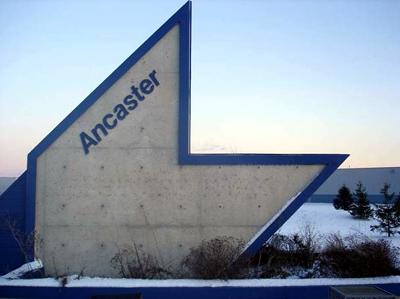 Ancaster sign