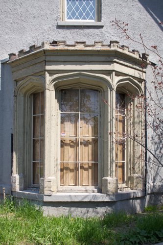 Auchmar, Hamilton, exterior bay window detail