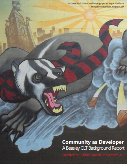 Cover of Maxted's Community as Developer (November 2013)