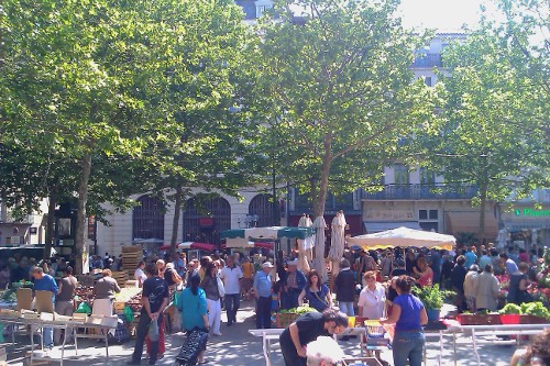 Saturday Market in Place Carnot