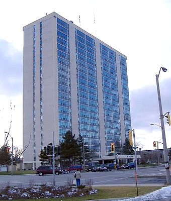 North-facing enclosed balconies