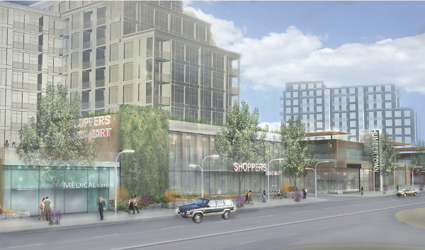 Humbertown proposed redevelopment (Image Credit: Urban Toronto)