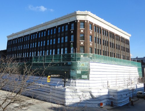 Lister Block under renovation (RTH file photo)