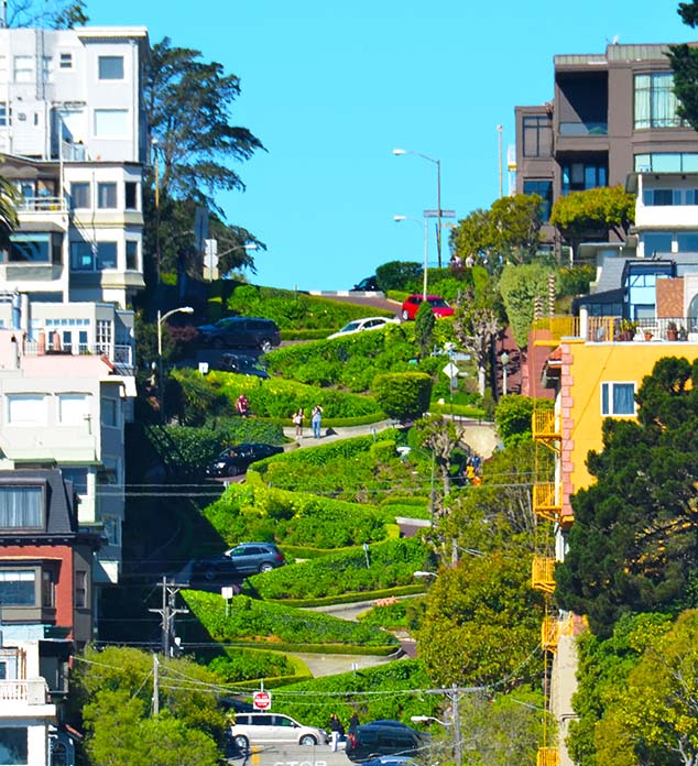 Lombard Street, San Francisco (Image Credit: World Atlas)