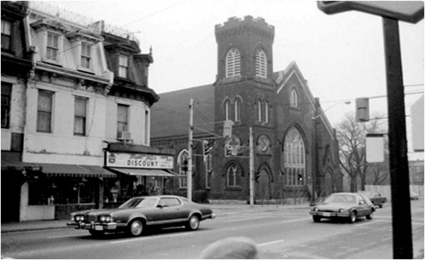 St. John in the 1970s after the fire.