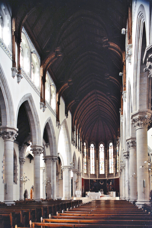 Fig. 5. Monaghan Cathedral, interior to E, J.J. McCarthy (1861).