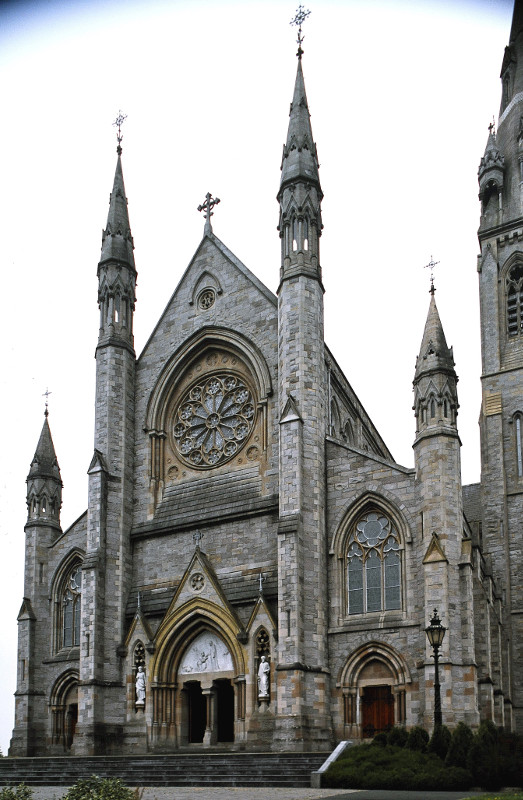 Fig. 9. Monaghan Cathedral, W front, J.J. McCarthy (1861).