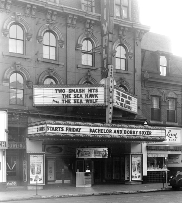 The historic Tivoli Theatre from across the street (Photo Credit: Ontario Government Archives)
