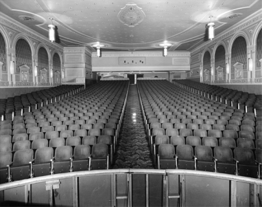 Looking out from the stage (Photo Credit: Ontario Government Archives)