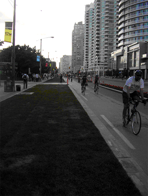 Look, no cars! The south leg of Queen's Quay gets a much-needed makeover