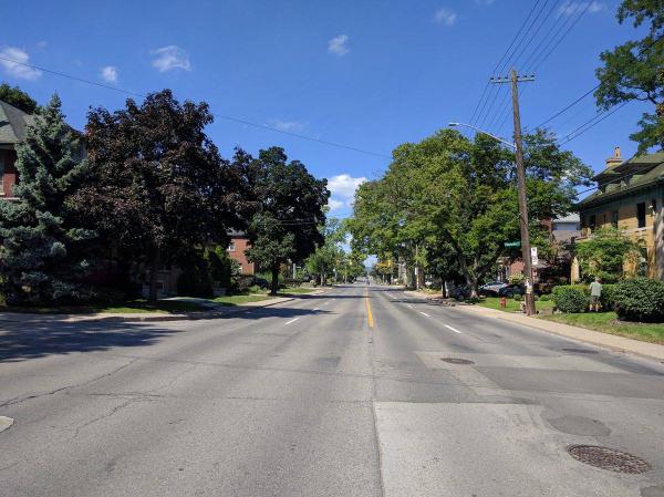 Aberdeen during PM rush hour on August 24, 2016, when Beckett Drive was closed for road work (RTH file photo)