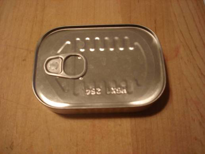 Unmarked mystery sardines