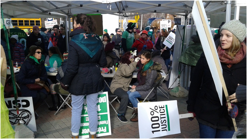 Climate Change Activists - Face Painting Anyone?