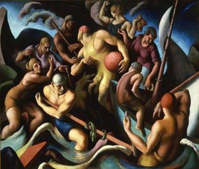 Thomas Hart Benton, People of Chilmark