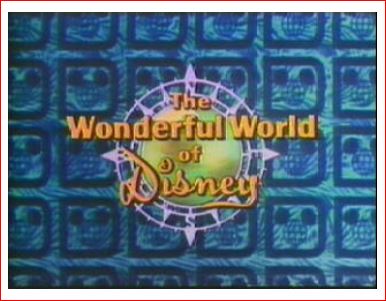 The Wonderful World of Disney logo, circa 1972 (Fair Use).