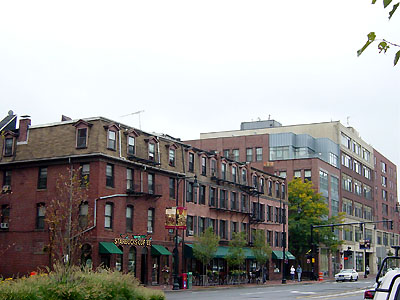 Downtown Boston is overrun with Starbucks