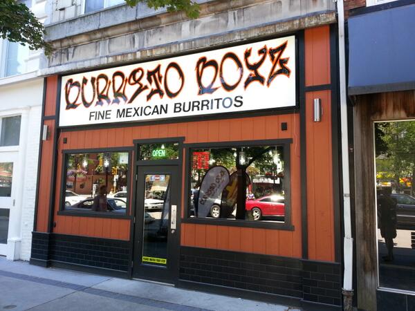 Burrito Boyz facade in Gore Park (RTH file photo)
