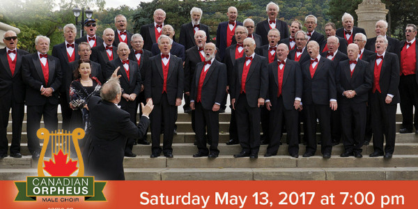 Canadian Orpheus Male Choir 40th Annual Concert - Raise the Hammer
