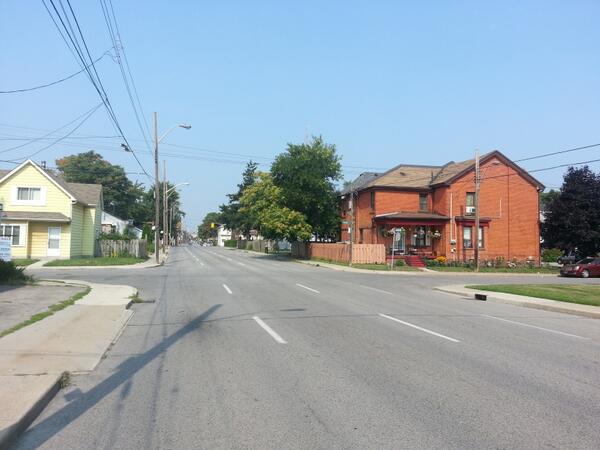 Wilson Street west of Wentworth (RTH file photo)