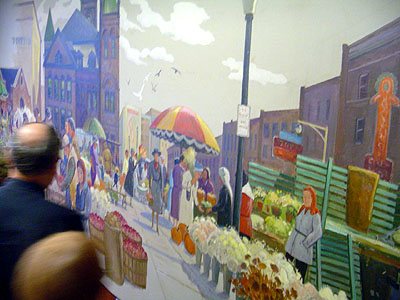 Old City Hall, Hamilton Farmers Market mural