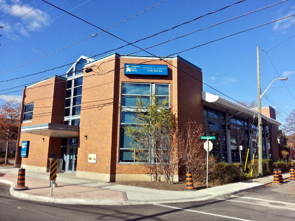 Hamilton Public Library, Concession Branch (RTH file photo)