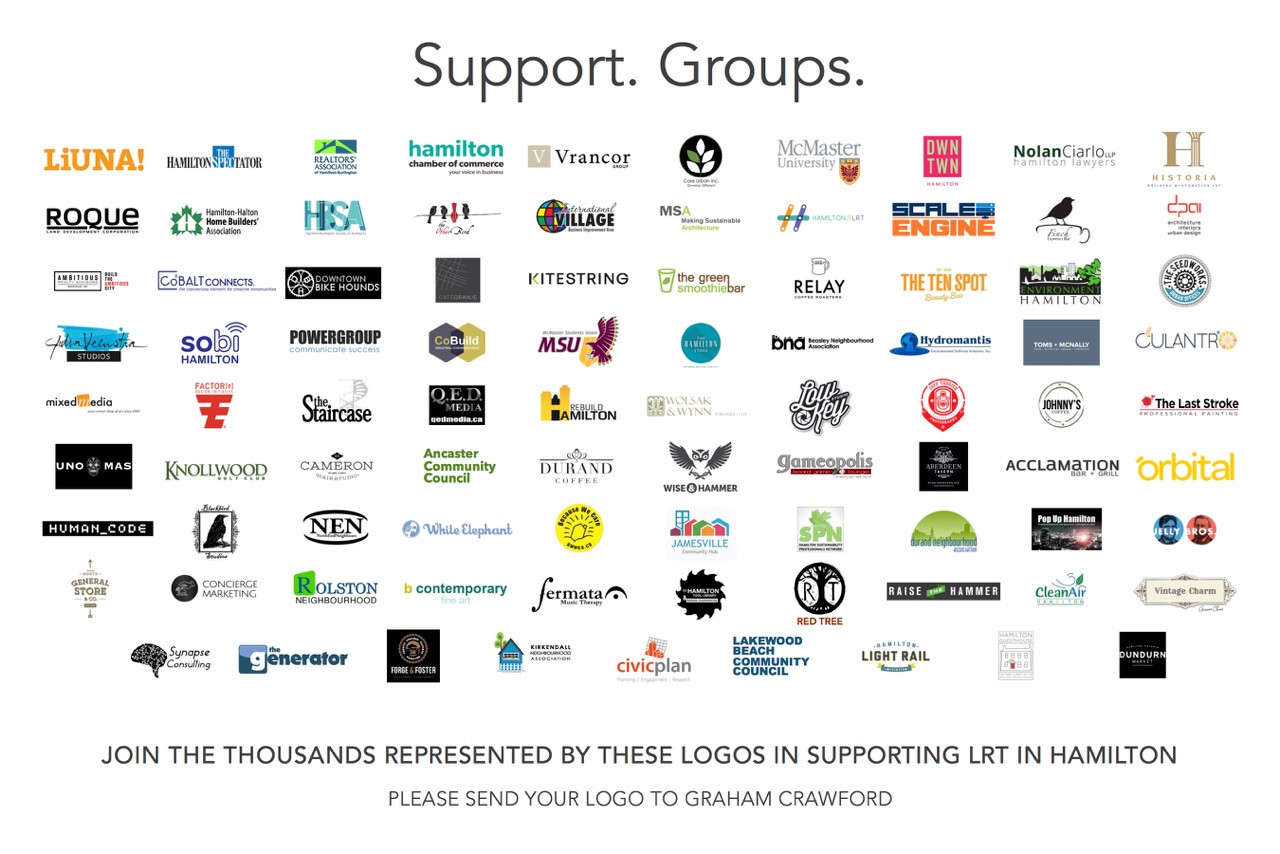 LRT Support Groups, more companies added