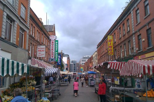 Farmers' Market just off Henry Street