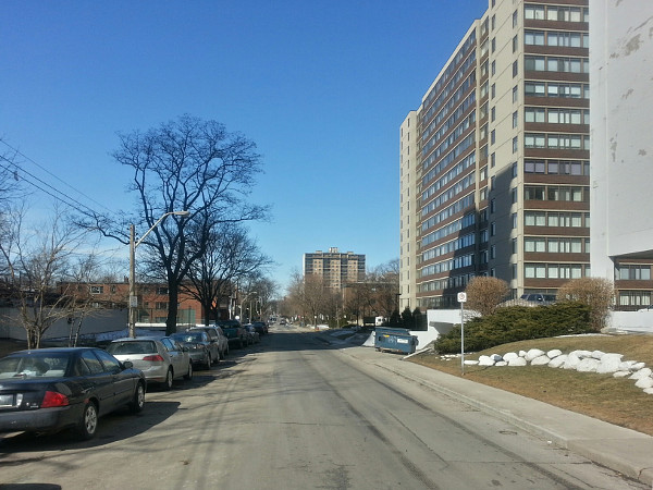 Duke Street facing west from Bay Street (RTH file photo)