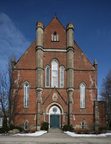 Fig. 2. Dundas, Knox Presbyterian Church, S façade.