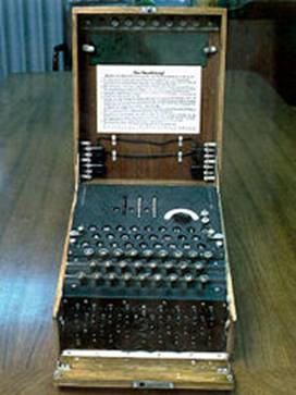Enigma Machine (Image Credit: Wikipedia)