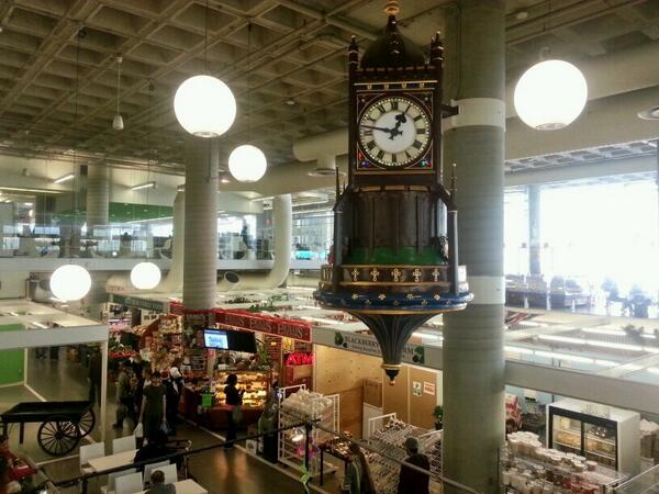 Birks Clock, Farmers' Market (RTH file photo)