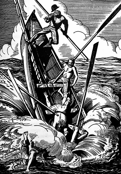 Moby Dick, illustrated by Rockwell Kent, 1930