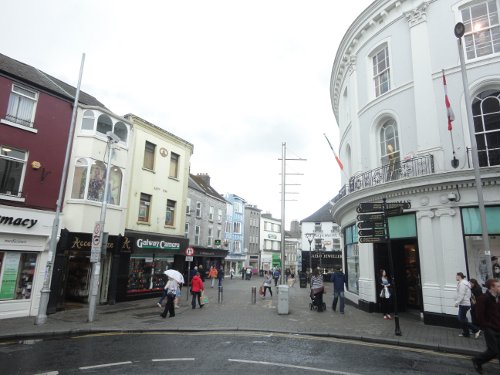 Entrance to Shop Street in Galway City