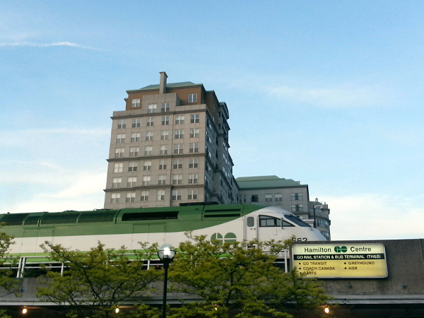 GO Train at Hunter Station (RTH file photo)