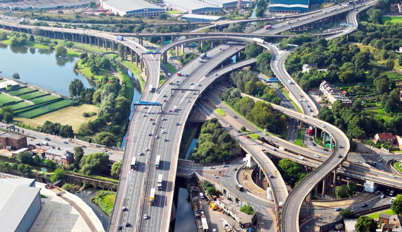 Gravelly Hill Spaghetti Junction, Birmingham (Image Credit: Wikipedia)