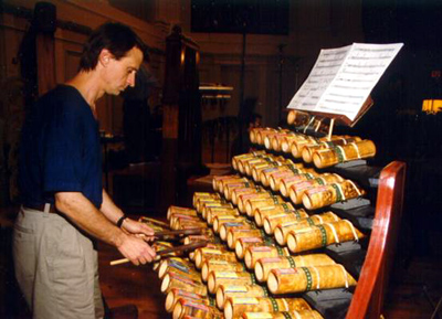 Harry Partch's Bamboo Marimba