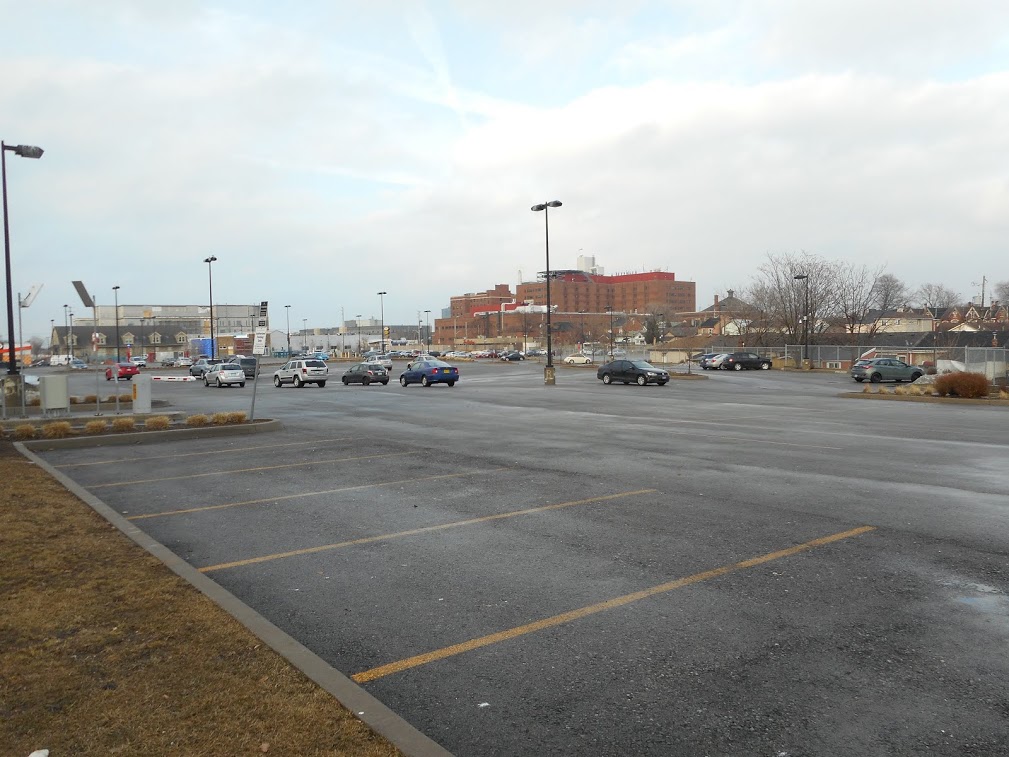 Hamilton Health Sciences Barton Street parking lot (RTH file photo)