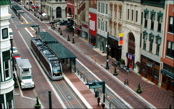 LRT in Houston, Texas