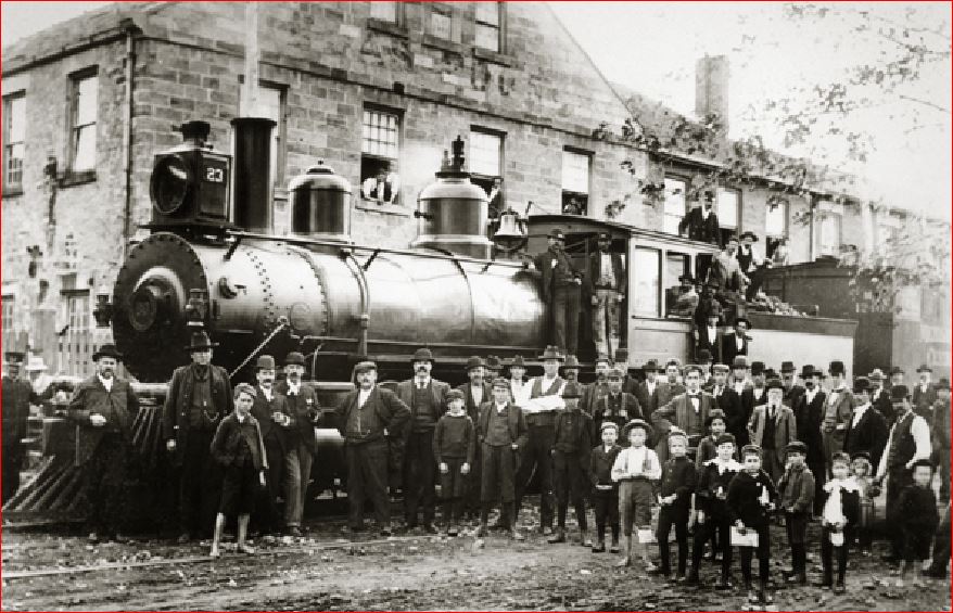 This site was connected to rail, exporting Made-in-Dundas goods all across the young country. (Photo image circa 1885, courtesy of Valley City.)