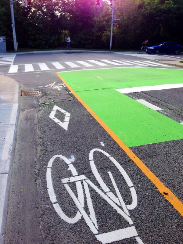 New zebra crossing on Queen at Hunter (RTH file photo)