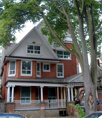 280 Bay South, 1891 Queen Anne style, large porch and large gables