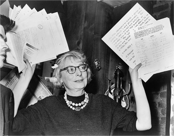 Jane Jacobs fighting to save Washington Square Park