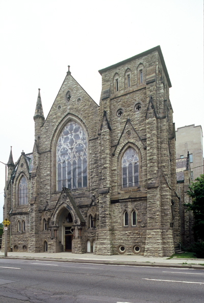 Fig. 9. Hamilton, James Street Baptist Church, façade, Joesph Connolly, 1878-82.