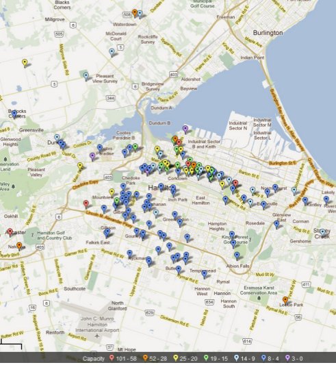 Distribution of Resdiential Care Facilities