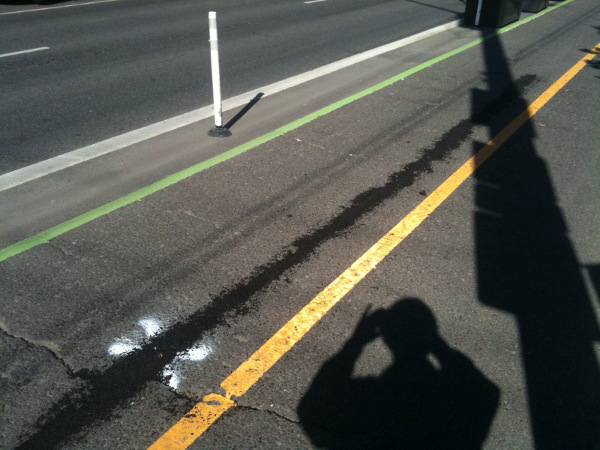 Cracks on Cannon Street Cycle Track fixed