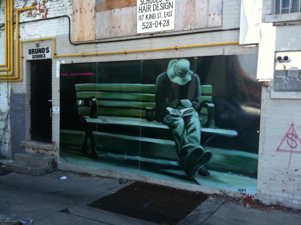 Mural in Downtown Alley