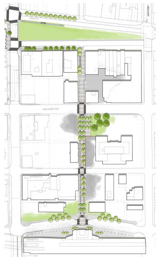 Hughson Street redesign