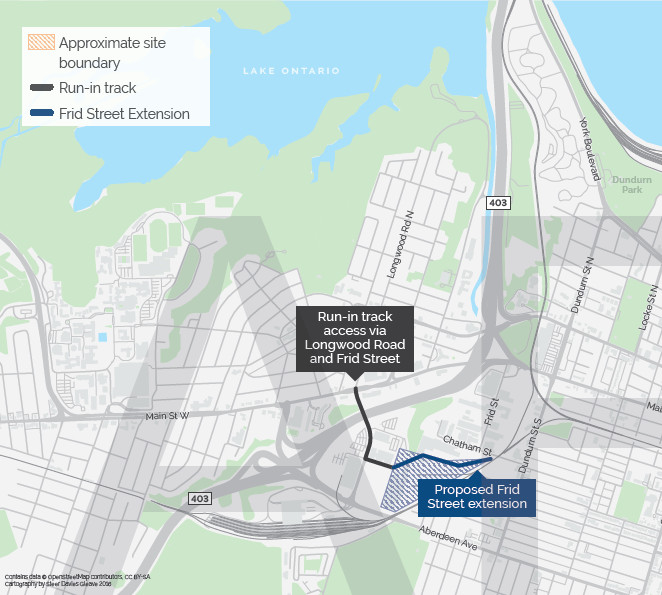 LRT Maintenance and Storage Facility on Frid Street